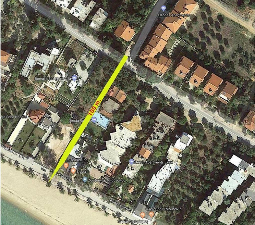 Alexandros Maisonette Nea Moudania Exterior foto